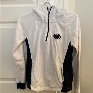 Champion White and Blue Women's Penn State Hoodie